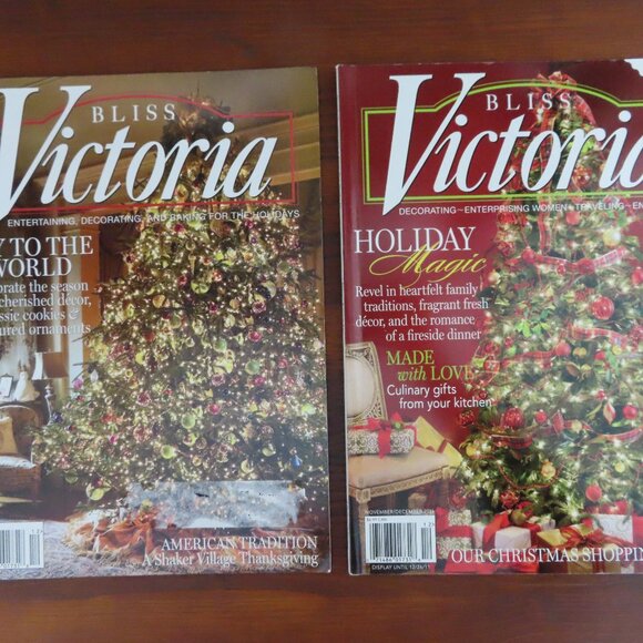 Lot of 12 Victoria Magazines Christmas Editions 2010/2011/13/14/15/16/17/18/19 - Picture 4 of 16
